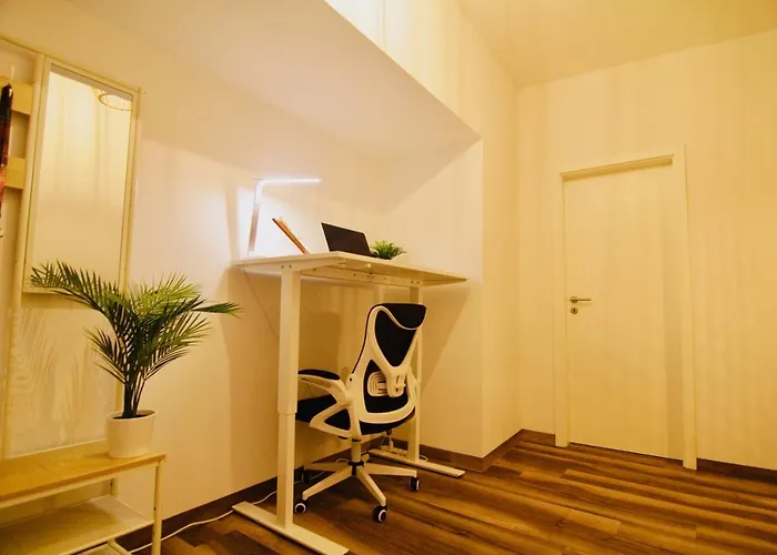 Fewozauber - Domspatz, 50qm, Top-lage, Style, Dachterrasse, Business Apartment