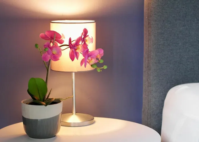 Apartment Fewozauber - Domspatz, 50qm, Top-lage, Style, Dachterrasse, Business